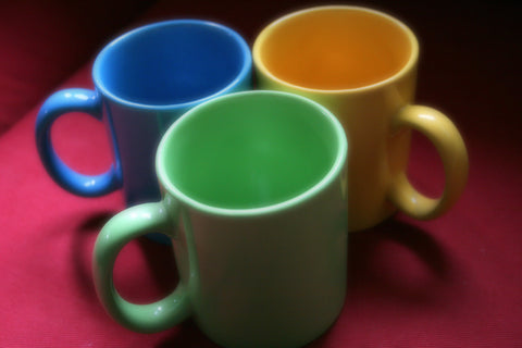 Multi Coloured Mugs